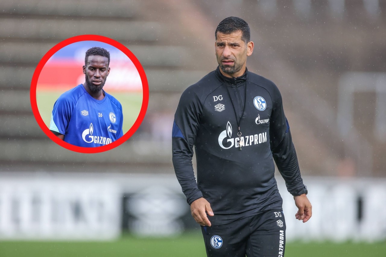 Salif Sané sorgte bei den Fans vom FC Schalke 04 für Irritation. Jetzt meldete sich sein Trainer Dimitrios Grammozis zu der ganzen Sache.