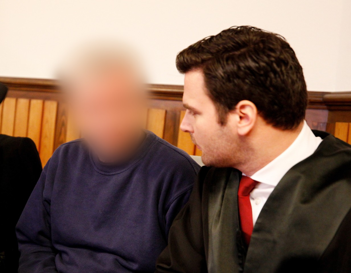 Der 58-Jährige Schlüsseldienst-Betreiber am ersten Prozesstag im Januar 2018 vor dem Landgericht Kleve. 