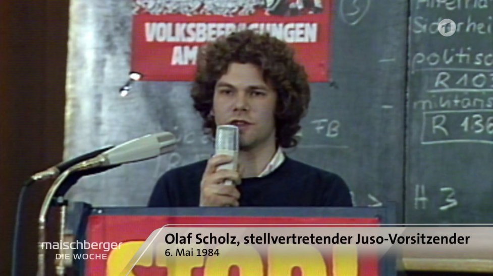 Olaf Scholz 1984.