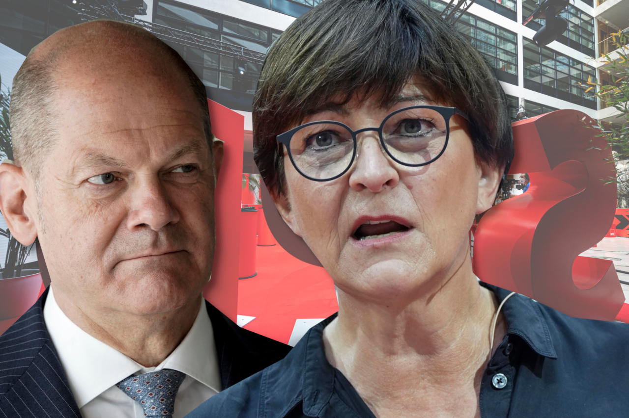 Wird Parteichefin Saskia Esken eine Belastung für SPD-Kanzlerkandidat Olaf Scholz? 