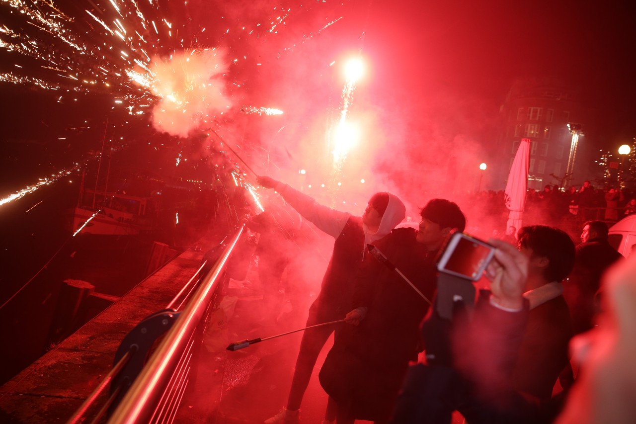 Zu Silvester 2021 in NRW darf neue Jahr nicht überall mit Feuerwerk begrüßt werden. (Archivbild)