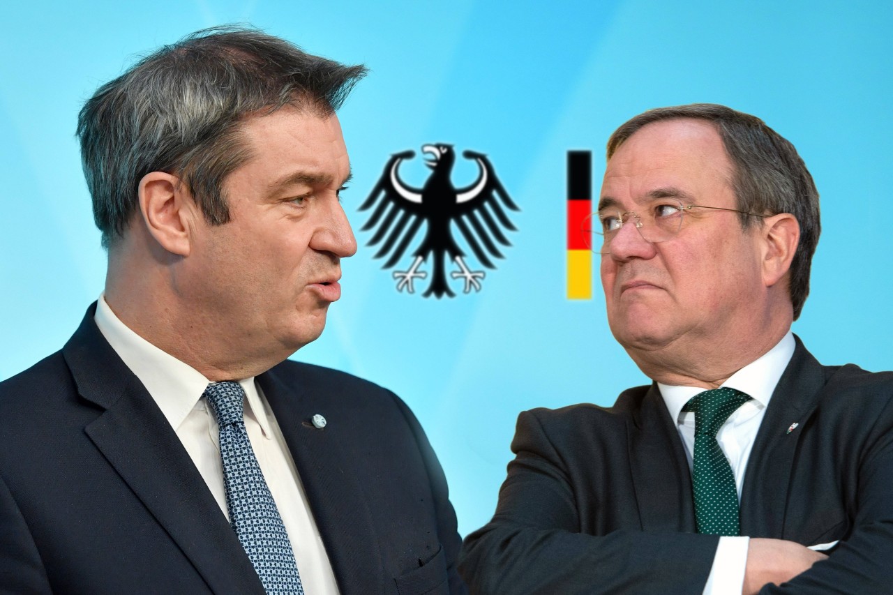 Für wen wird sich der CDU-Bundesvorstand entscheiden? Doch etwa für Markus Söder? Oder erneut für Armin Laschet?