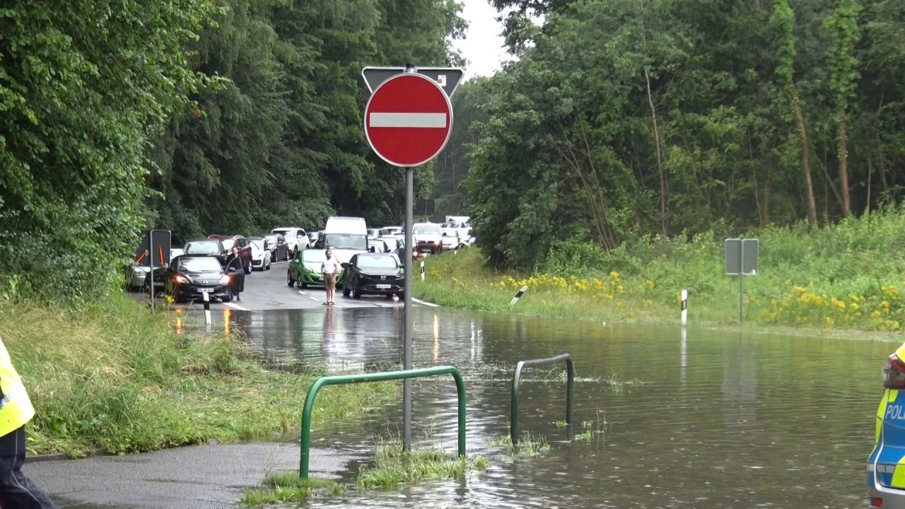 Starkregen in Dortmund: Mehrere Stadtteile sind vollkommen abgesoffen. 