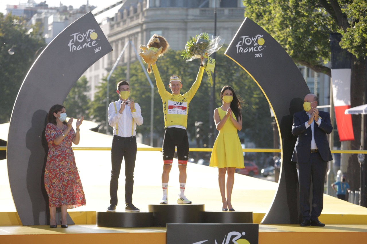 Tadej Pogacar wird auch in diesem Jahr versuchen, die Tour de France zu gewinnen.