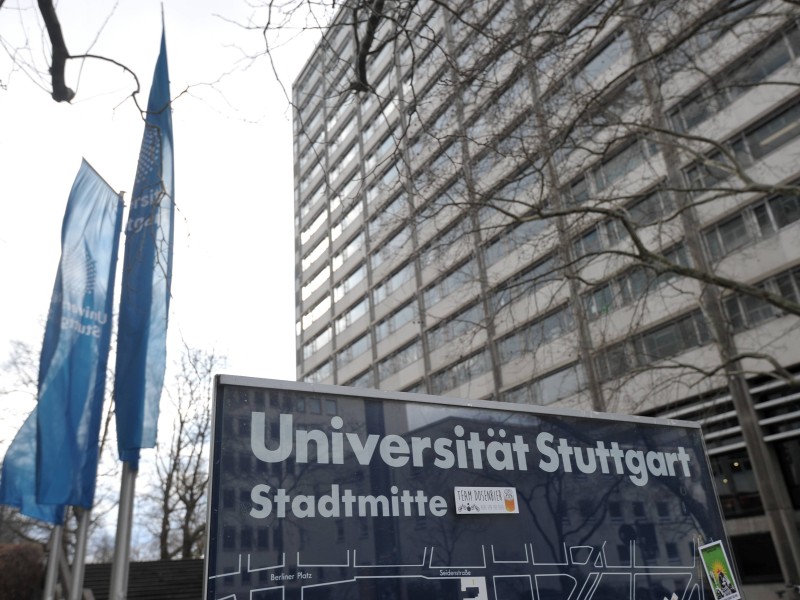 Aus dem Fenster hat man sicher einen schönen Ausblick: Die Universität Stuttgart. (Platz 5)