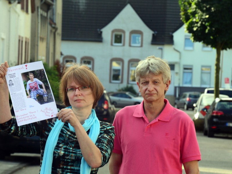 Frank Pahlke und Manuela Pahlke-Lischka suchten ihren vermissten Sohn Pierre  fieberhaft.