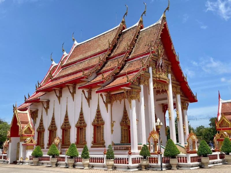 Wat Chalong ist der bekannteste und größte Tempel auf Phuket.