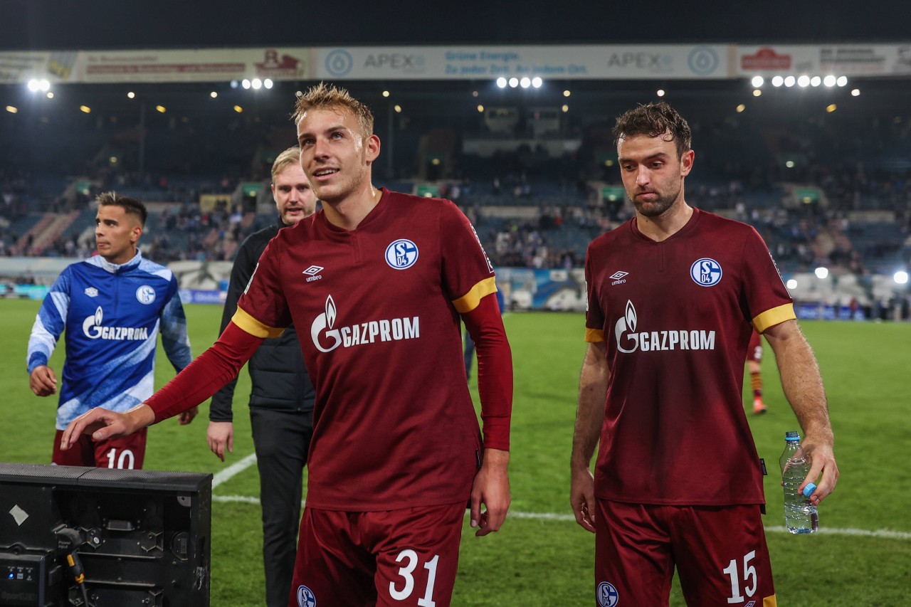Dries Wouters nach dem Spiel gegen Hansa Rostock.