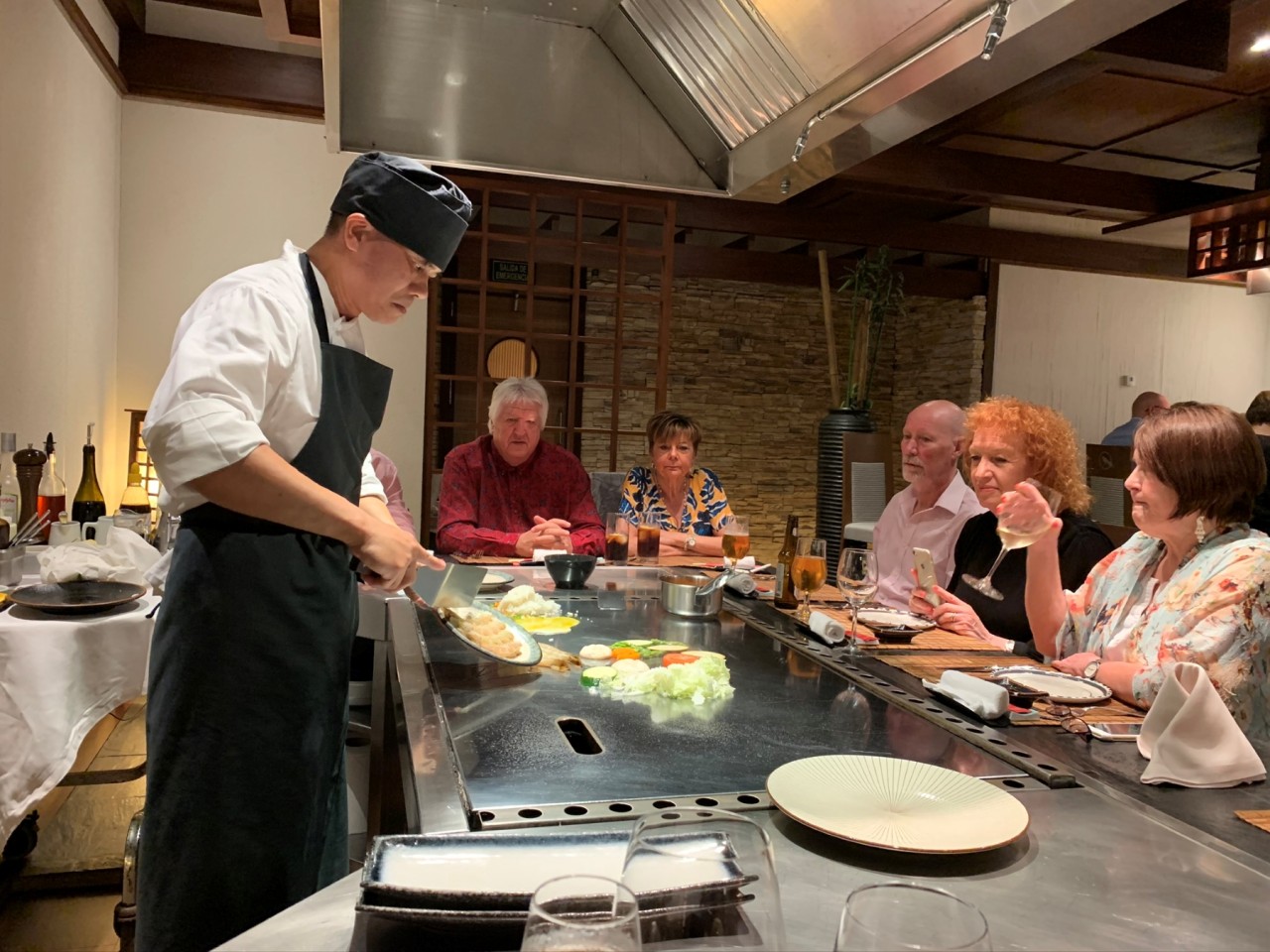 Im japanischen Restaurant Im Yamatori  wird das Essen zum Erlebnis. 