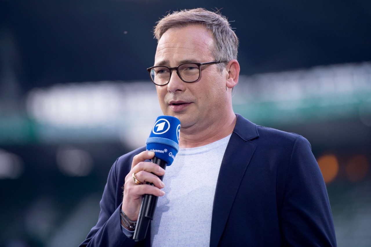 Matthias Opdenhövel passierte in der ARD Sportschau eine vermeidbare Panne.