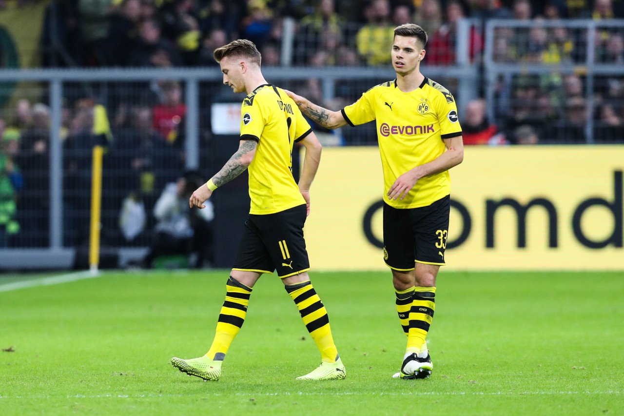 Marco Reus wurde gegen Wolfsburg nach 28 Minuten ausgewechselt. Marco Reus wurde gegen Wolfsburg nach 28 Minuten ausgewechselt.