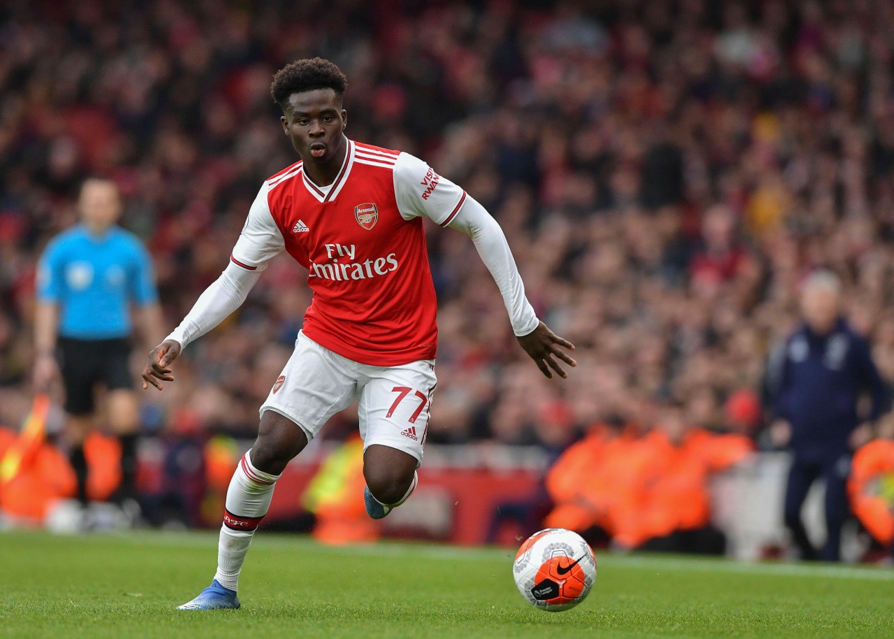 Der 18-jährige Bukayo Saka sorgt beim FC Arsenal für Furore.