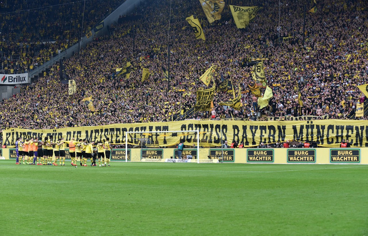 Die BVB-Fans sendeten eine deutliche Botschaft nach München.
