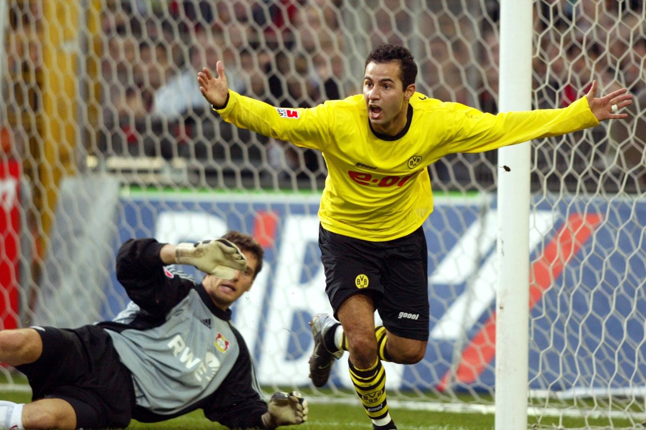 In seinem zweiten Profispiel schnürte Gambino einen Doppelpack gegen Leverkusen.