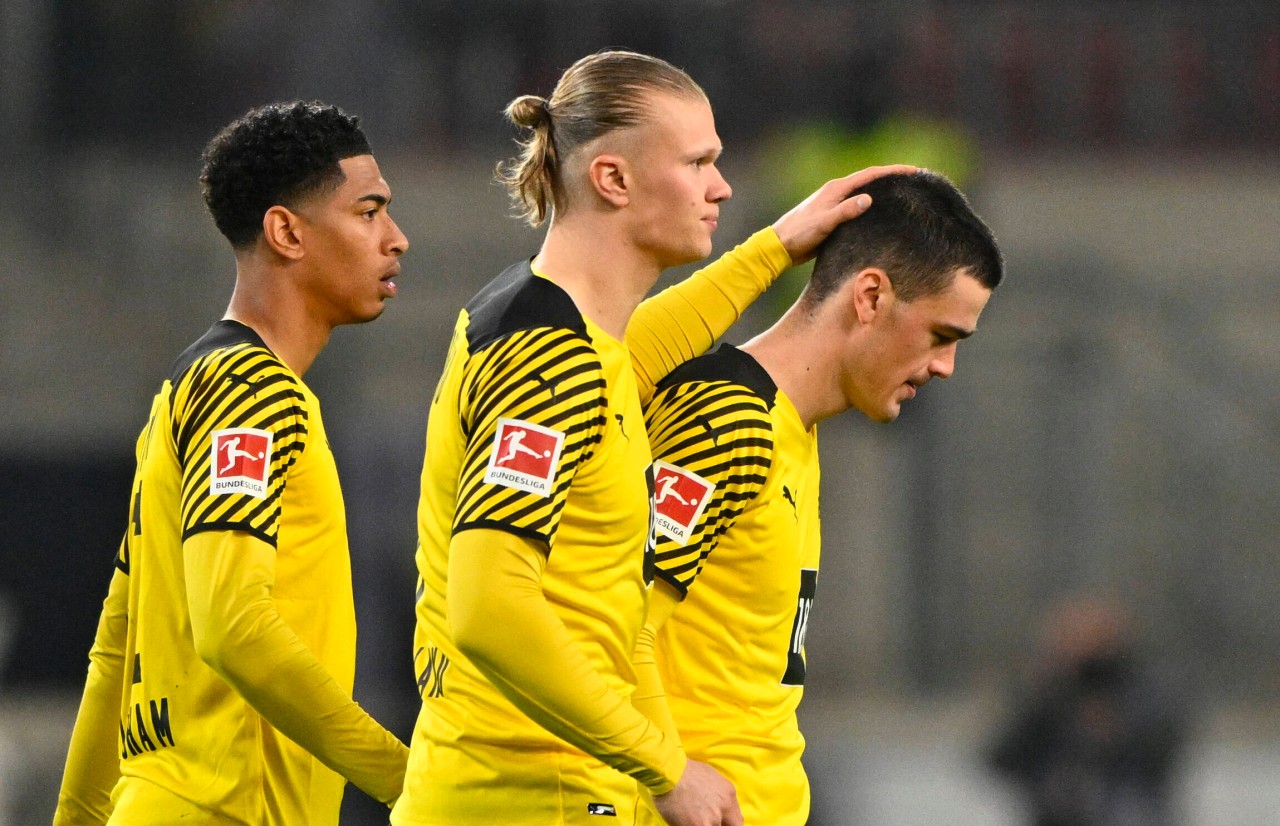 Bei Borussia Dortmund litten alle mit Giovanni Reyna (r.).