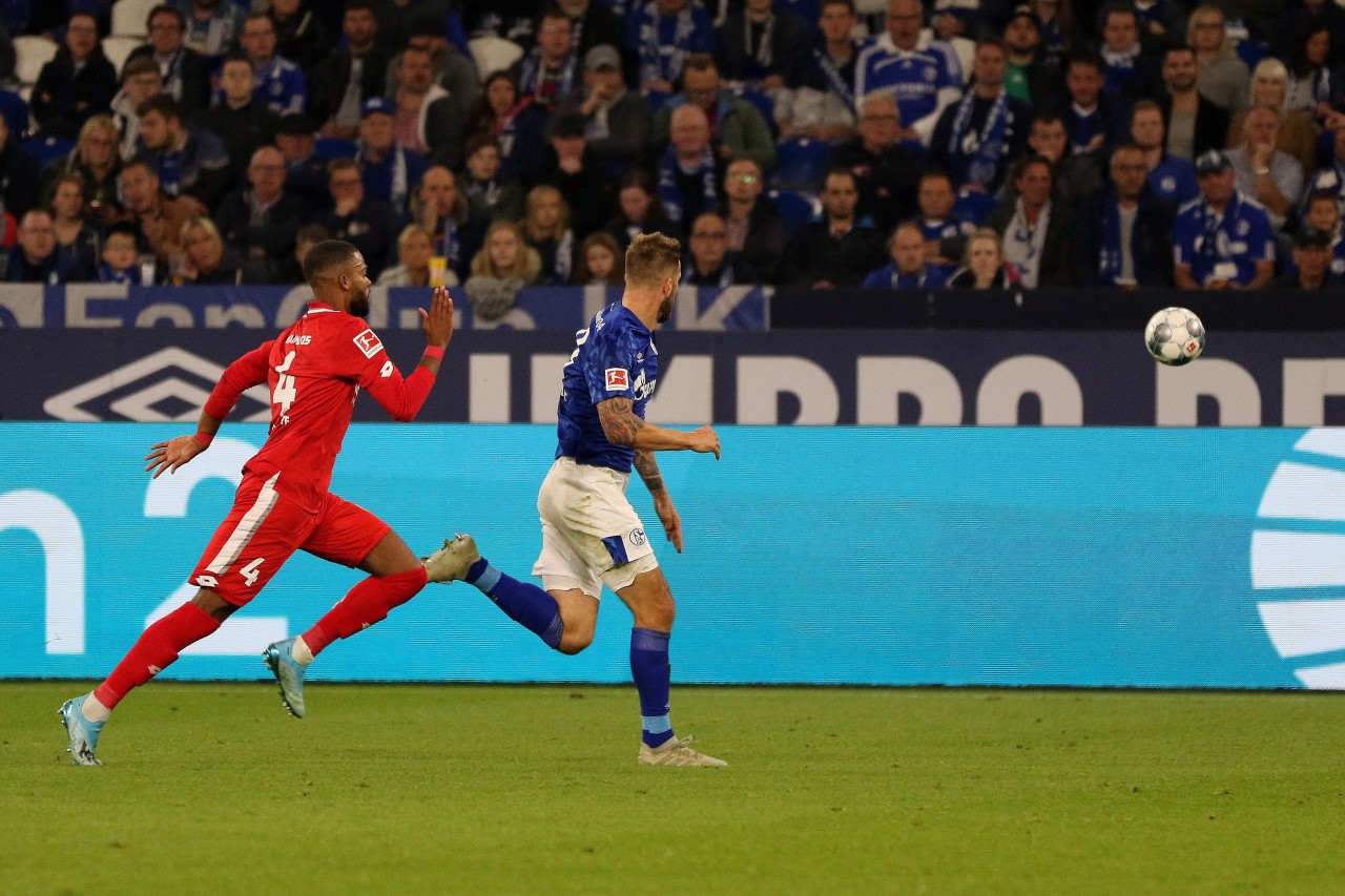 Guido Burgstaller vom FC Schalke 04 sprintet öfter als jeder andere Bundesliga-Profi.