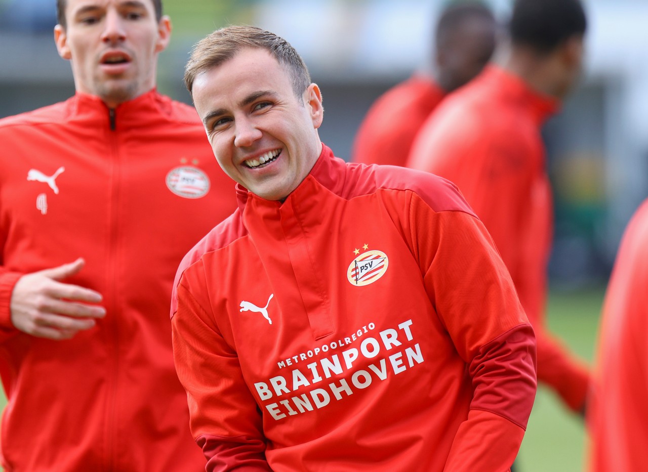 Mario Götze kann endlich wieder lachen.