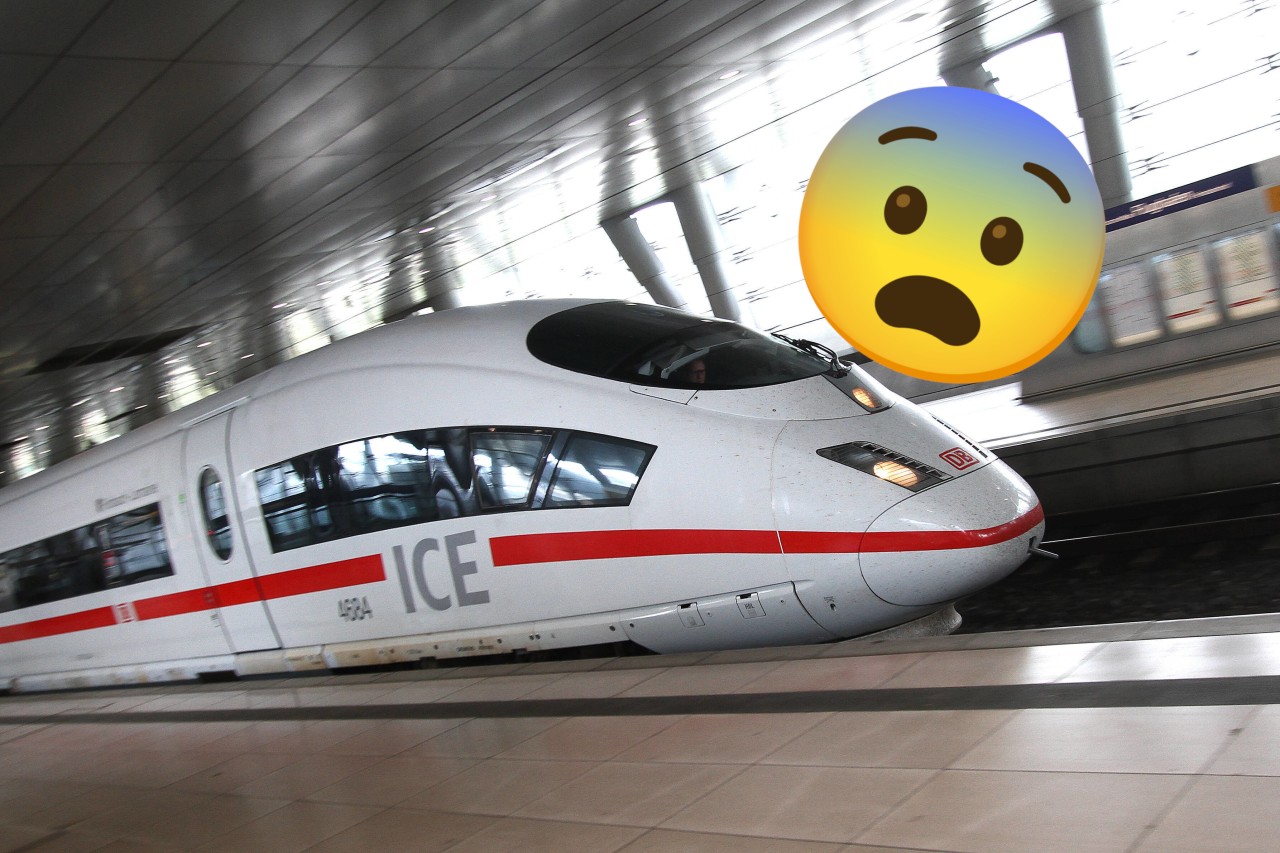 ICE in NRW: Für eine Seniorin aus Dortmund endete ihre Zugfahrt am Donnerstag vorzeitig. Ihr Verhalten führte zu einem Rausschmiss. (Symbolbild)