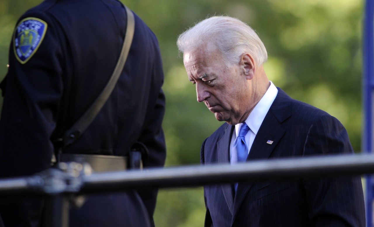 US-Präsident Joe Biden in Trauer. 