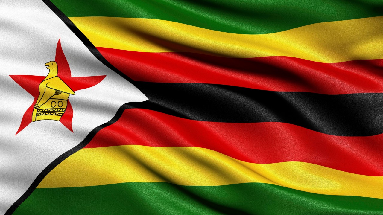 Eine bunte Mischung: Die Flagge von Simbabwe. Wäre ein Bündnis aus CDU, SPD, Grünen und FDP eine Option für Sachsen-Anhalt?