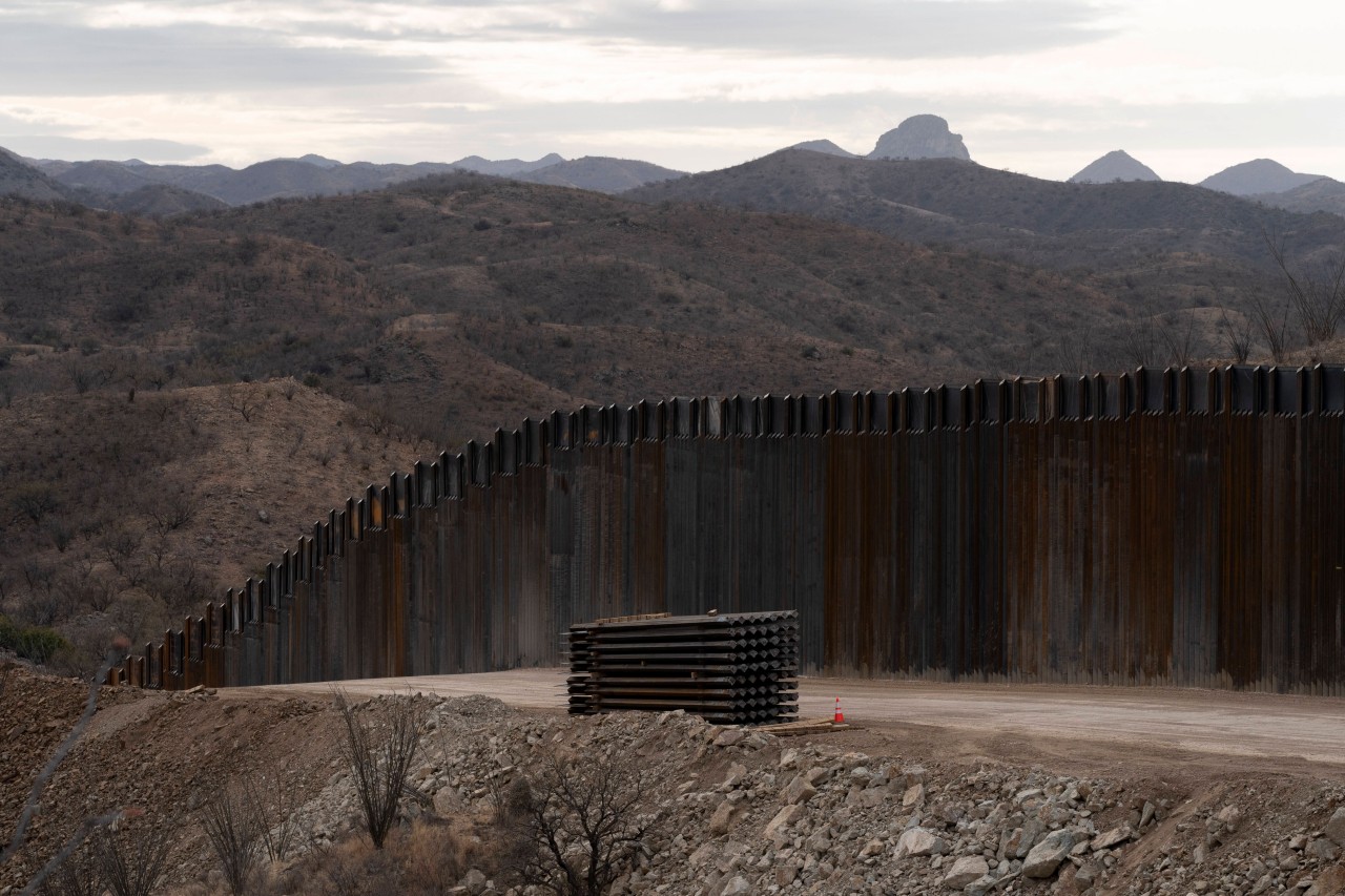 Der Bau der Mauer an der amerikanisch-mexikanischen Grenze ist eines der am umstrittensten Trump-Projekte.