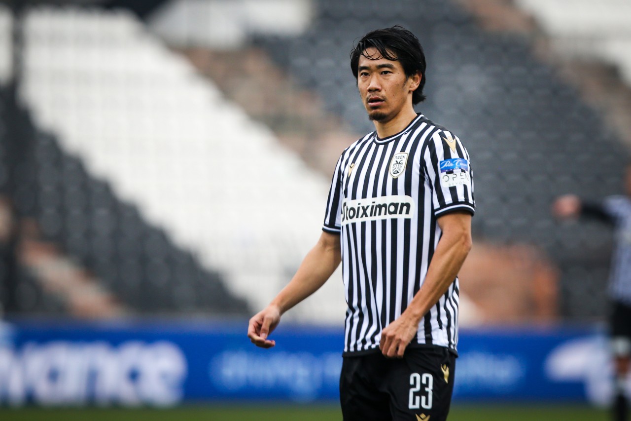 Auch bei PAOK Saloniki kann Kagawa nicht an alte Glanzzeiten anknüpfen.