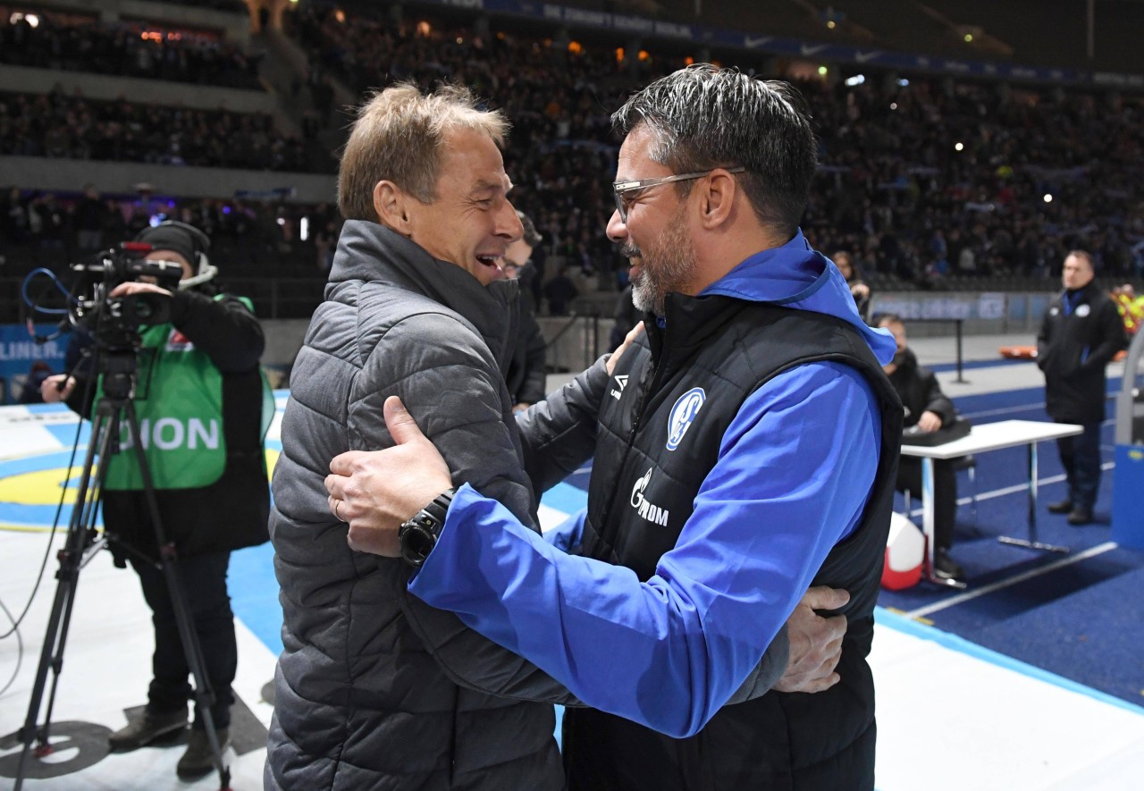 Erst vor Kurzem standen sich Klinsmann (l.) und Wagner in der Liga und im Pokal gegenüber.