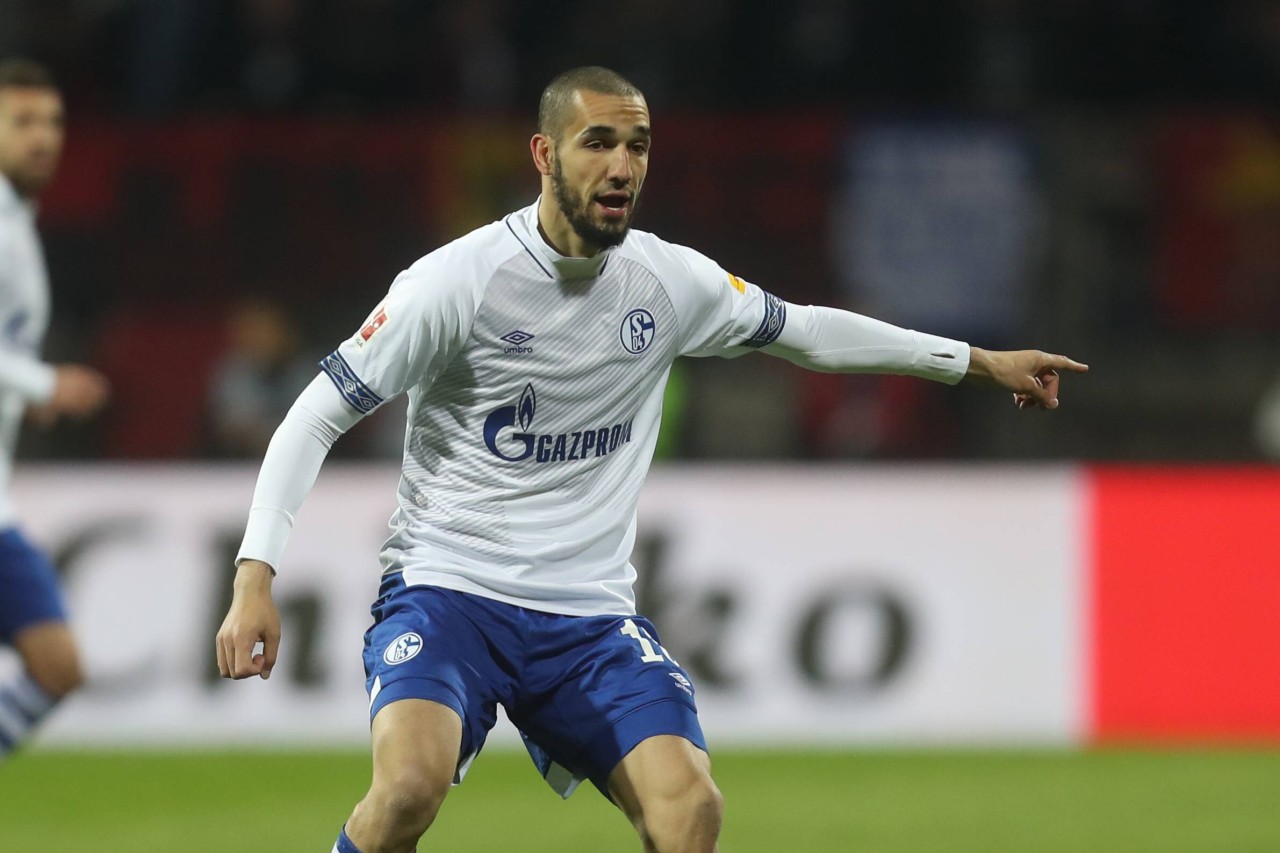 Bis heute sein letztes Spiel für den FC Schalke 04: Nabil Bentaleb beim 1:1 in Nürnberg im am 12. April.