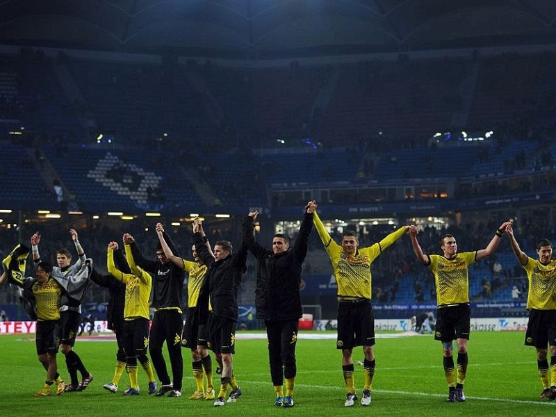 Borussia Dortmund gewann beim Hamburger SV hochverdient mit 5:1.