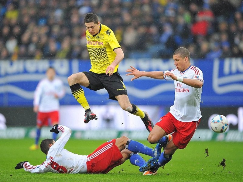 Borussia Dortmund gewann beim Hamburger SV hochverdient mit 5:1.