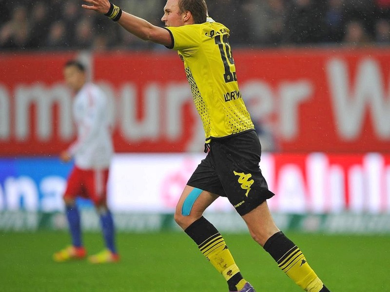 Borussia Dortmund gewann beim Hamburger SV hochverdient mit 5:1.