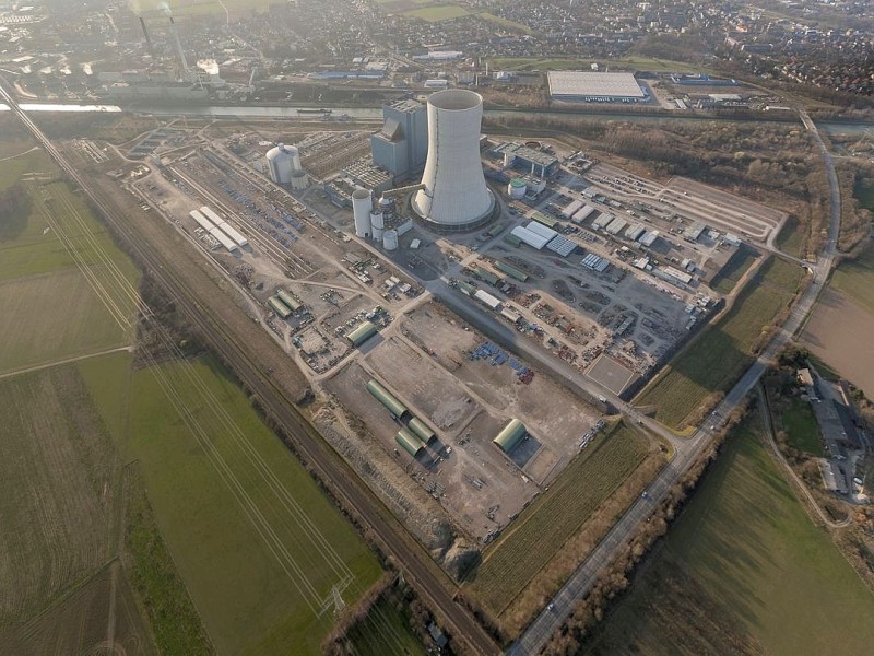 EON Datteln 4, Kohlekraftwerk, Datteln, Ruhrgebiet, NRW, Deutschland, Europa