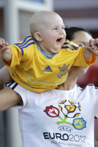 Die schönsten Fan-Bilder bei der EM 2012.