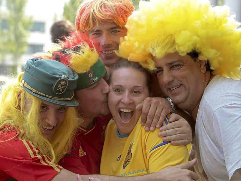 Die schönsten Fan-Bilder bei der EM 2012.