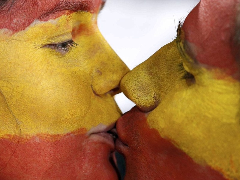 Die schönsten Fan-Bilder bei der EM 2012