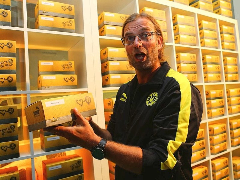 Trainer Kloppo war einer der ersten,...