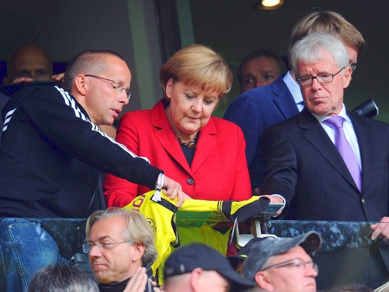 Angela Merkel zu Gast in Dortmund.