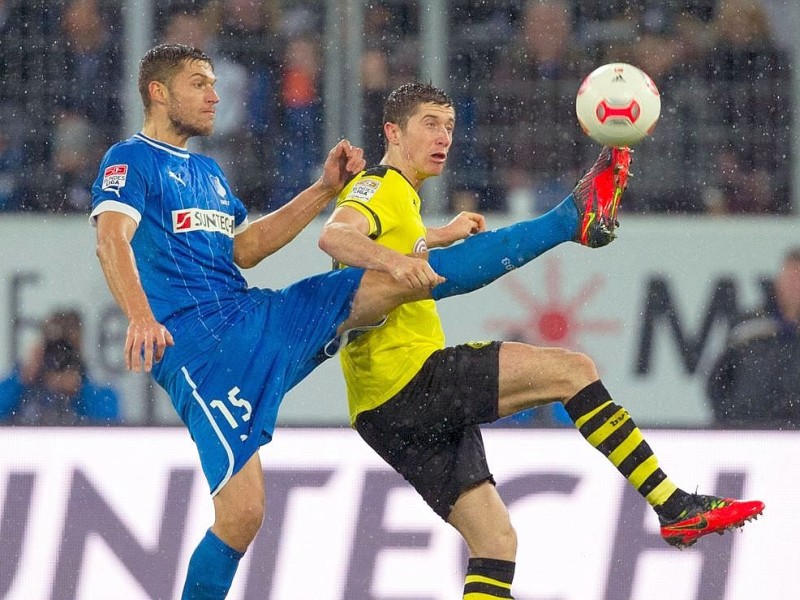 Am 17. Spieltag der Fußball-Bundesliga siegte Borussia Dortmund bei der TSG Hoffenheim mit 3:1. Für den BVB trafen Mario Götze, Kevin Großkreutz und Robert Lewandowski.
