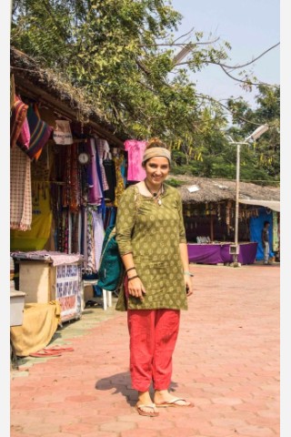 Lizzy Geble aus Hagen fotografiert und filmt derzeit in Indien für die Unesco.