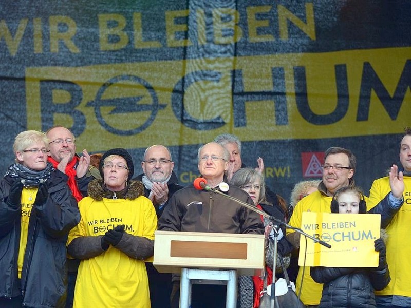 Solidaritätsfest für Opel Bochum.