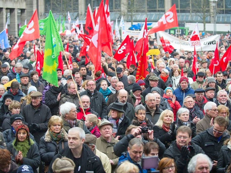 Solidaritätsfest für Opel Bochum.