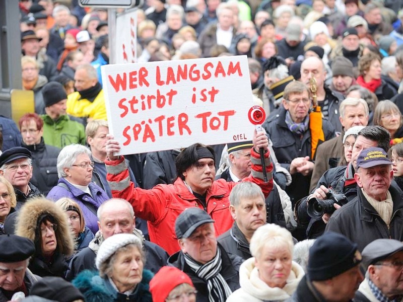 Solidaritätsfest für Opel Bochum.