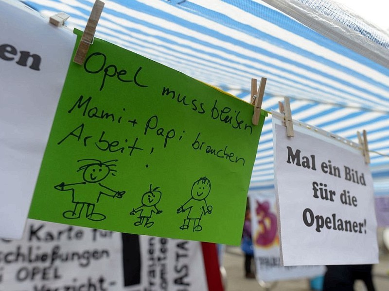 Solidaritätsfest für Opel Bochum.