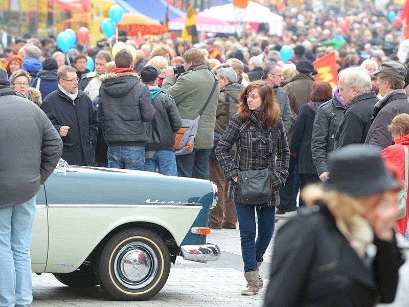 Solidaritätsfest für Opel Bochum.