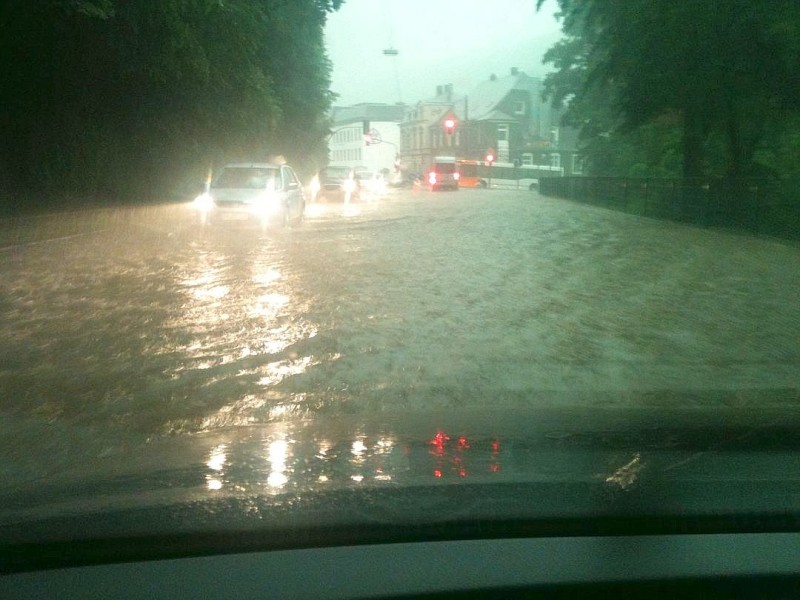 Ennepetal, Hochwasser, Unwetter, 2013, Leserfoto