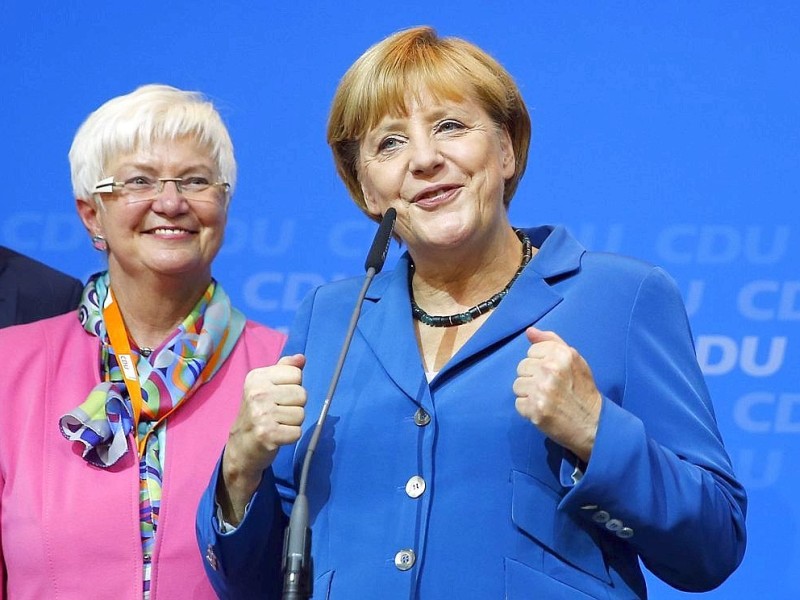... bei der Bundestagswahl am Sonntag ...