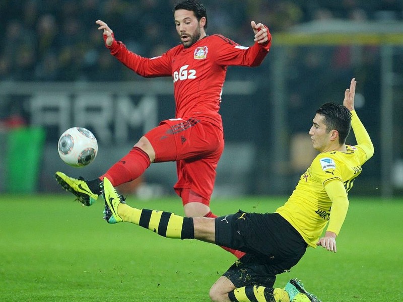 Borussia Dortmund muss Bayer Leverkusen in der Tabelle ziehen lassen.