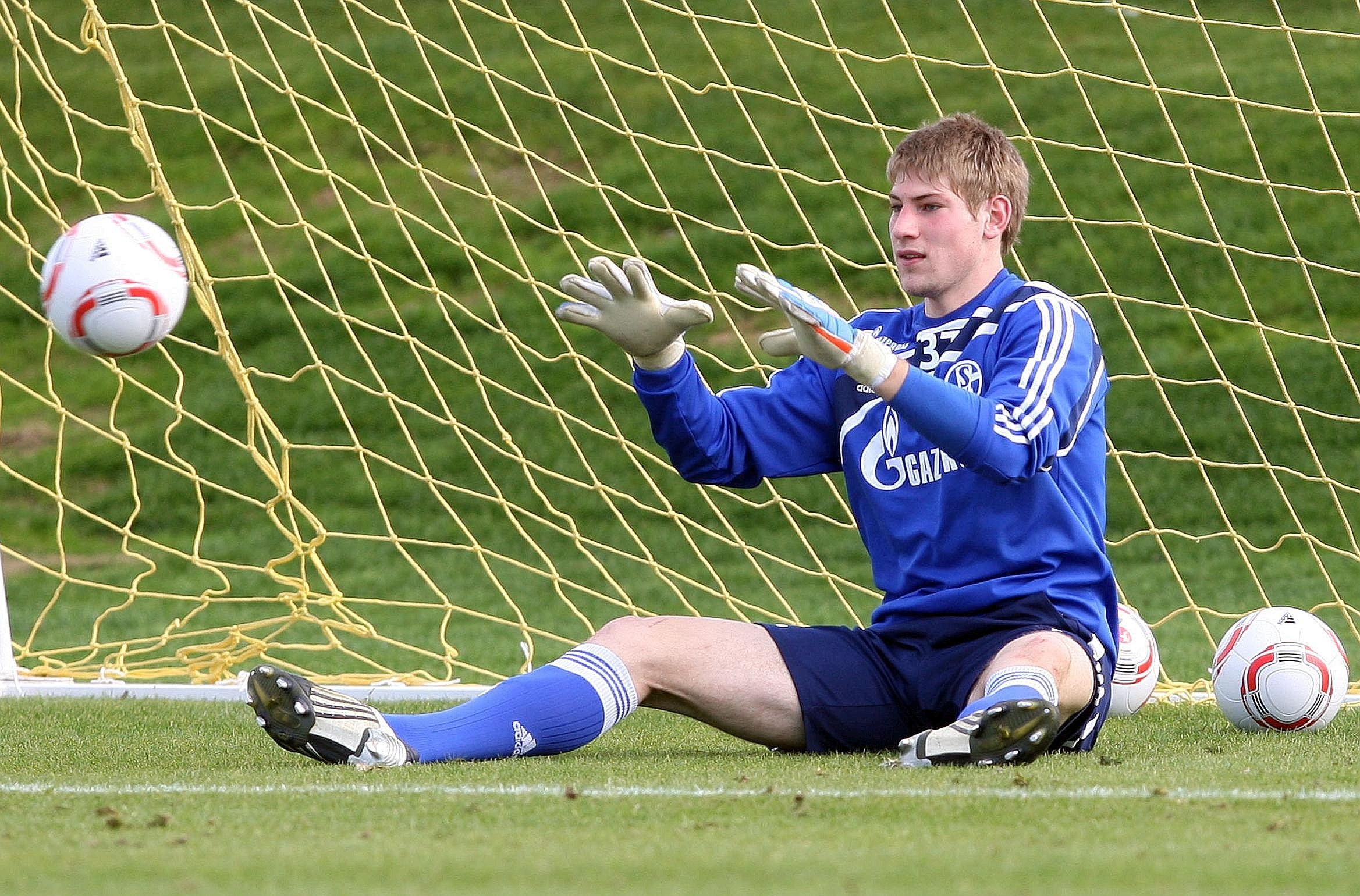 ... und Stammkeeper der Regionalliga-Mannschaft. Am Duo Schober/Fährmann kommt er in dieser Saison nicht vorbei.