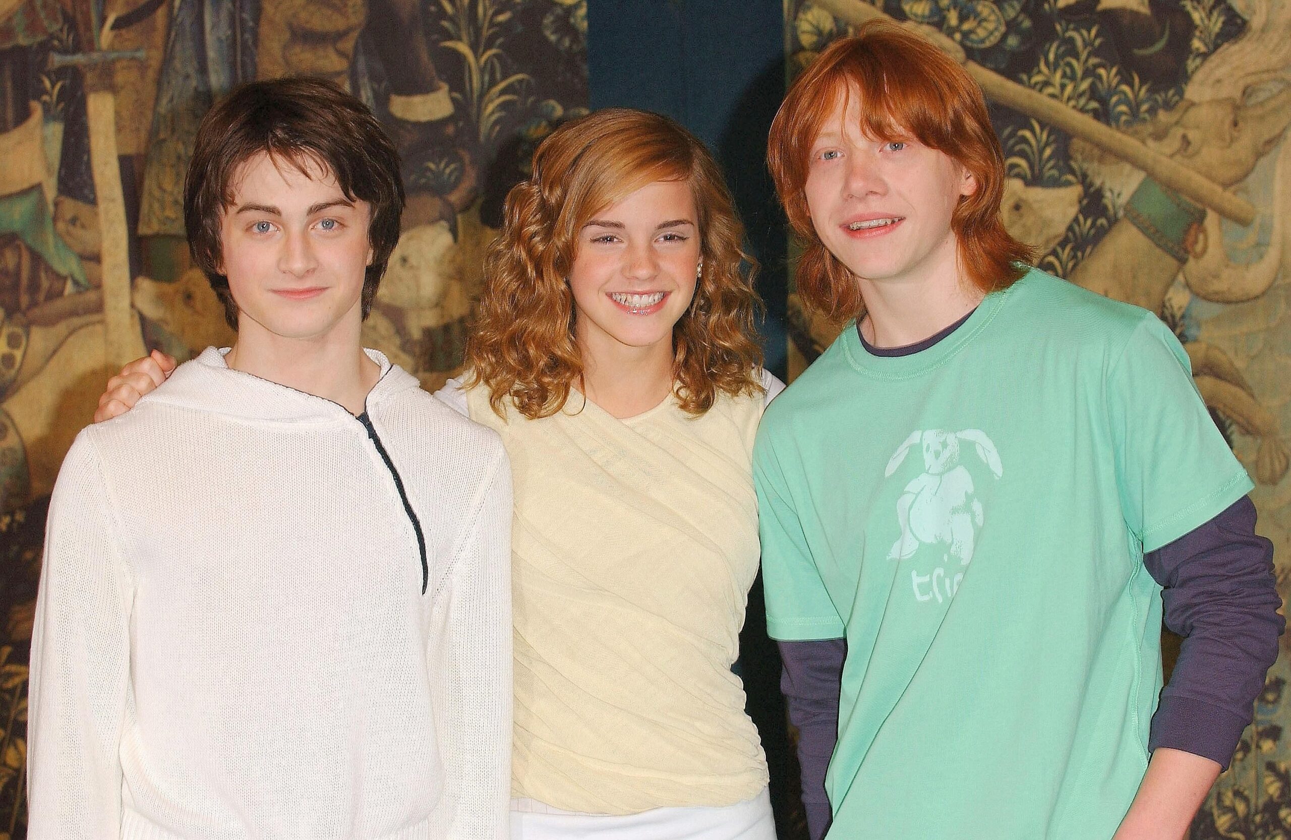 2004: Der dritte Film, Harry Potter und der Gefangene von Askaban, wird vorgestellt. Beim Fototermin zum Film ...