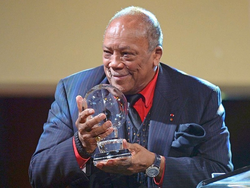 Der erfolgreichste Musikproduzent der Welt, Quincy Jones, war in Hattingen zu Gast.